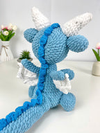 Dragon Crochet Pattern PDF: Amigurumi Plush Toy Tutorial (Digital File)