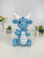 Dragon Crochet Pattern PDF: Amigurumi Plush Toy Tutorial (Digital File)