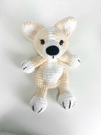 Corgi Snuggler Crochet Pattern: Amigurumi Puppy Plush Pillow (PDF Pattern)