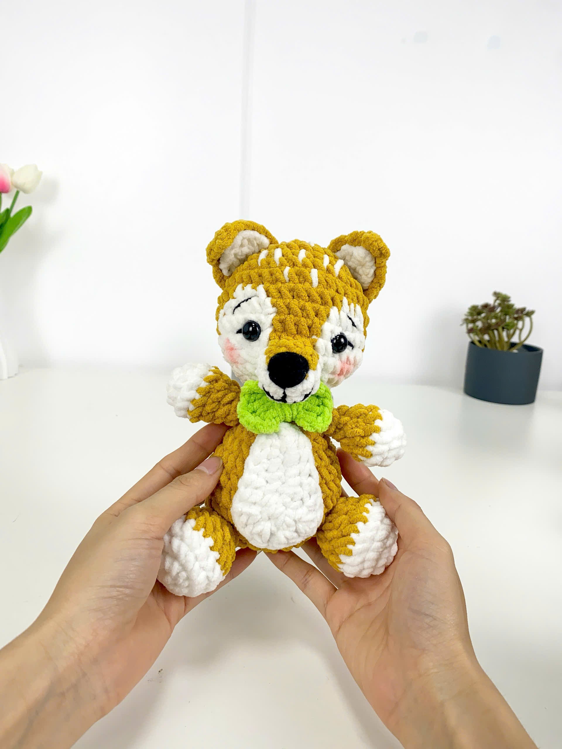 Fox Crochet Pattern PDF: Amigurumi Plush Toy Tutorial (Digital Download
