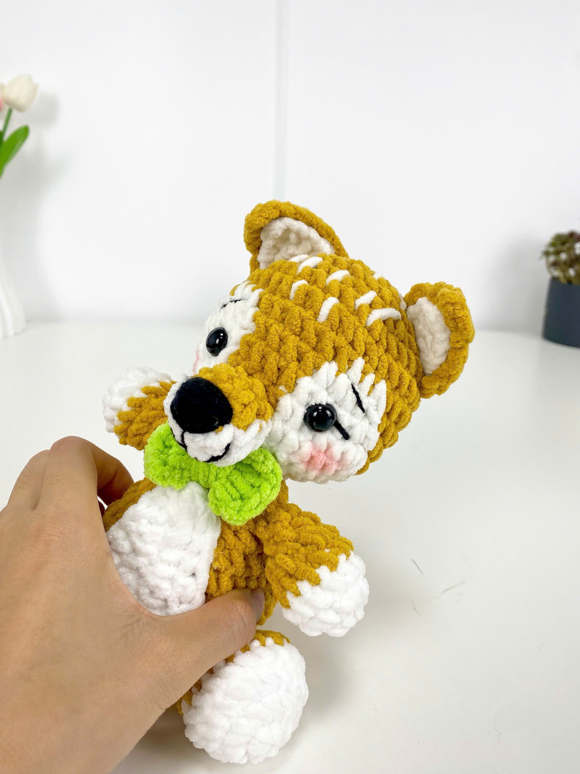 Fox Crochet Pattern PDF: Amigurumi Plush Toy Tutorial (Digital Download