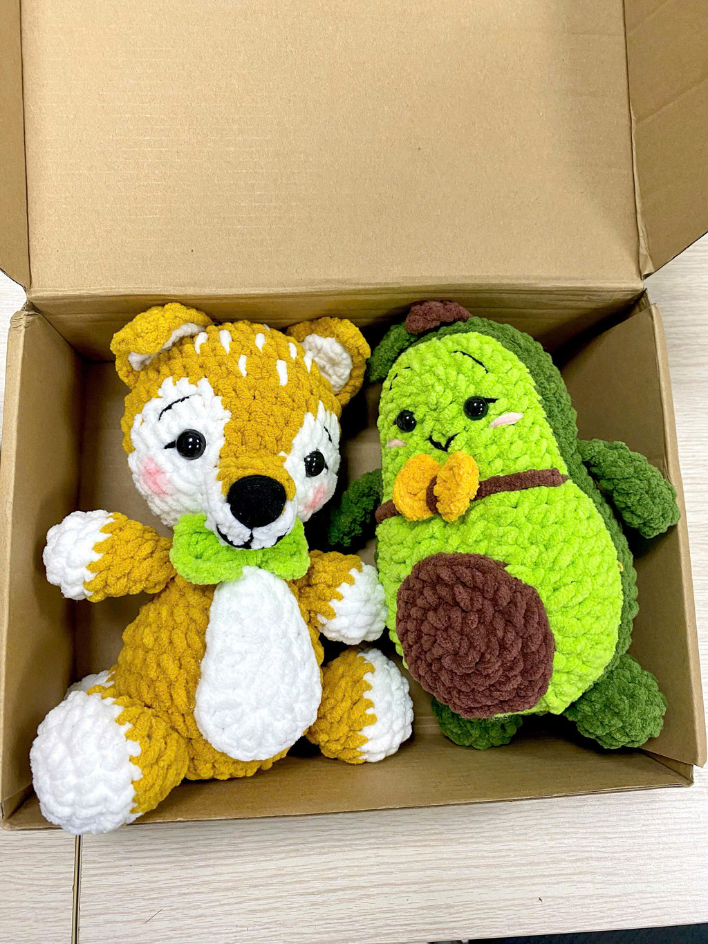 Avocado and Fox Crochet Pattern PDF Bundle: Easy Amigurumi Tutorial (Digital Download Only)