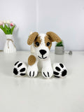 Jack Russell Crochet Pattern: Amigurumi Puppy Plush Toy (PDF Pattern)