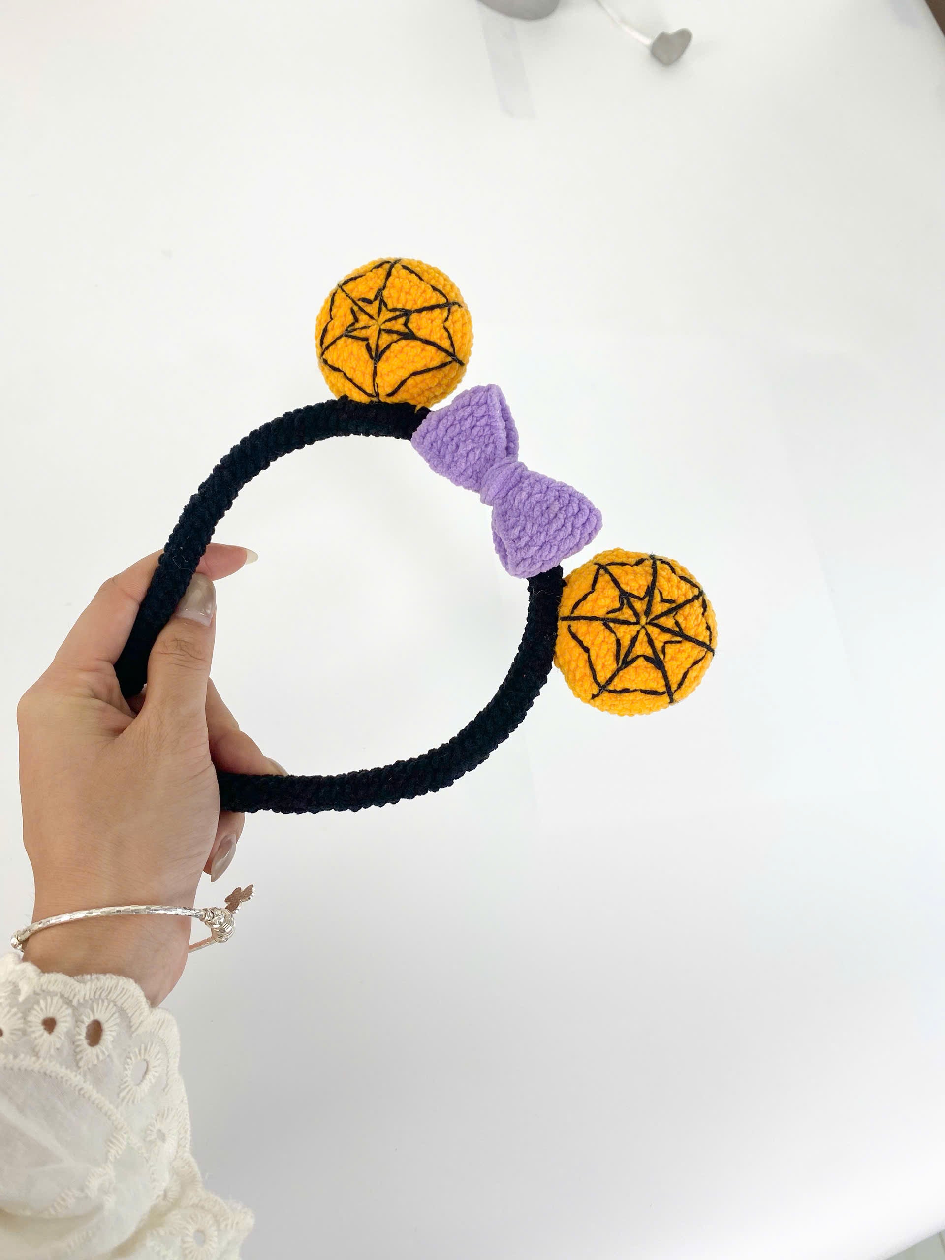 Crochet Pumpkin Ears Headband Pattern: Halloween Costume (PDF Pattern)