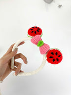 Crochet Watermelon Headband Pattern: Amigurumi Hair Accessory (PDF Pattern)