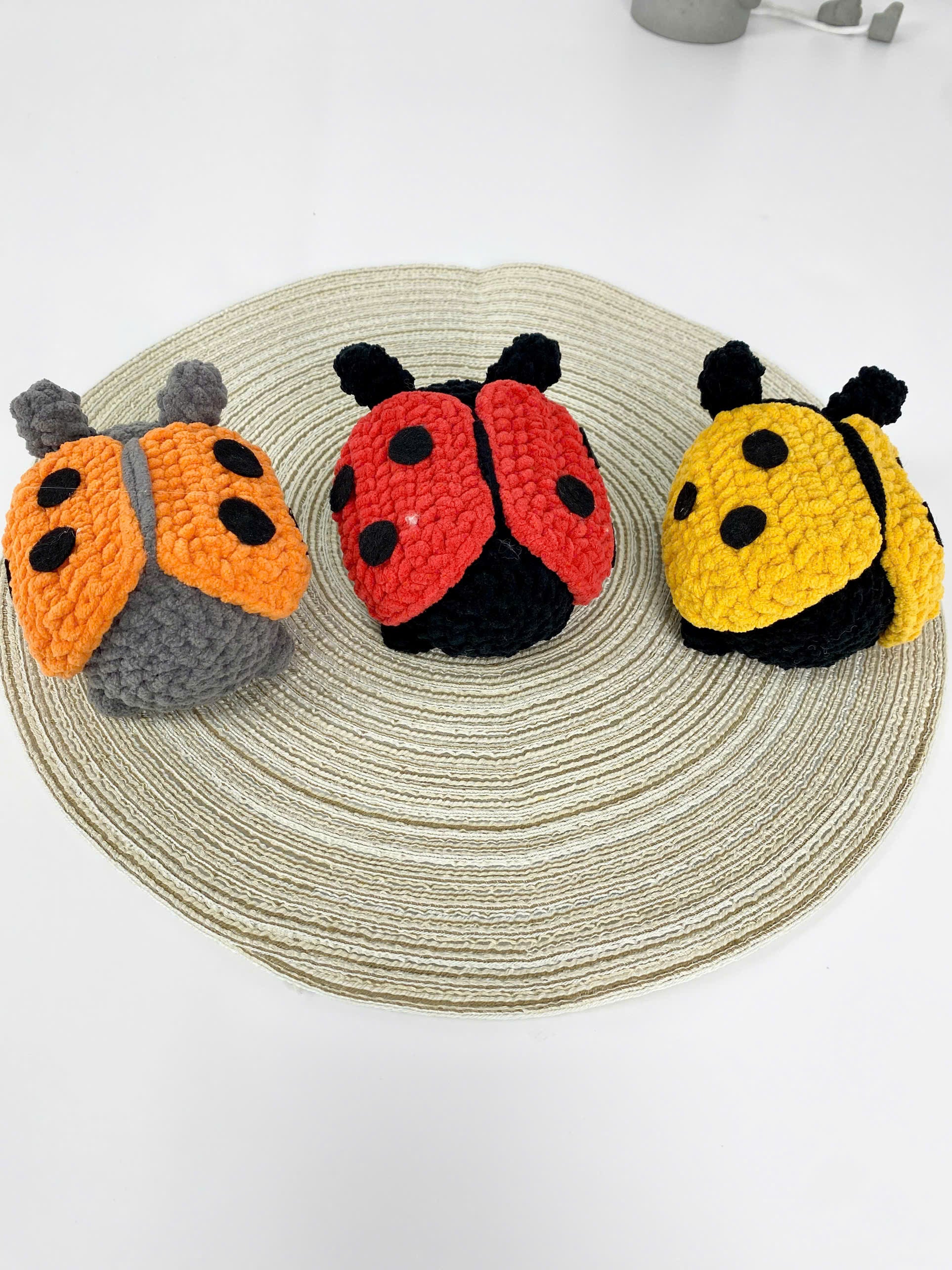 Ladybug Crochet Pattern: Amigurumi Plush Toy (PDF Pattern)