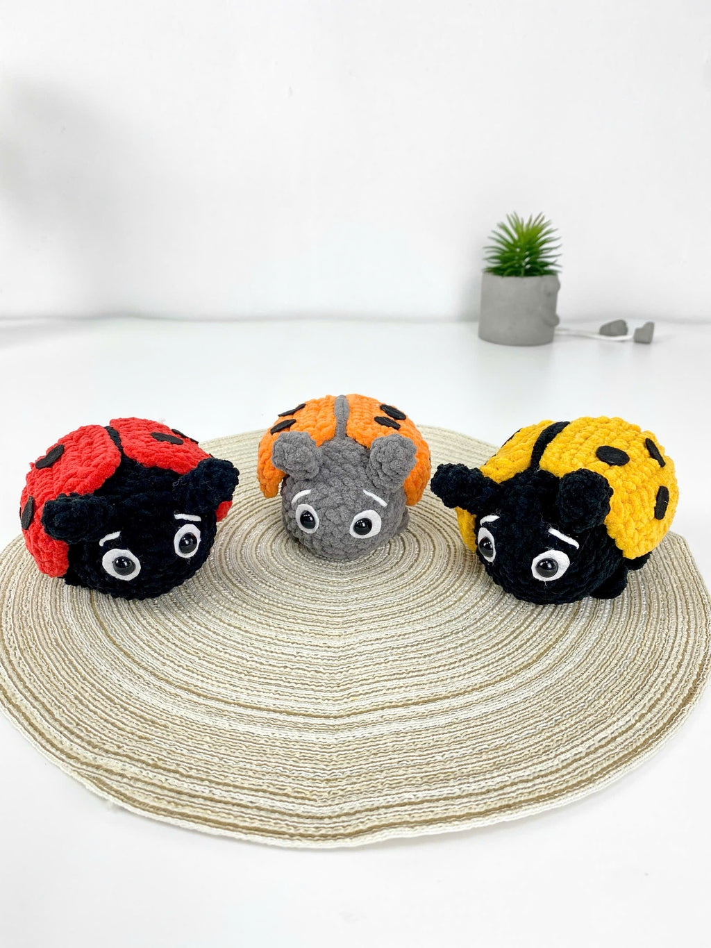 Ladybug Crochet Pattern: Amigurumi Plush Toy (PDF Pattern)