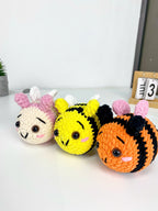 Bee Crochet Pattern PDF: Amigurumi Bumble Bee Plush Toy (Digital Download)