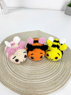 Bee Crochet Pattern PDF: Amigurumi Bumble Bee Plush Toy (Digital Download)