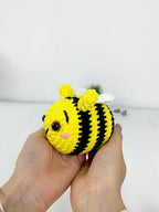 Bee Crochet Pattern PDF: Amigurumi Bumble Bee Plush Toy (Digital Download)