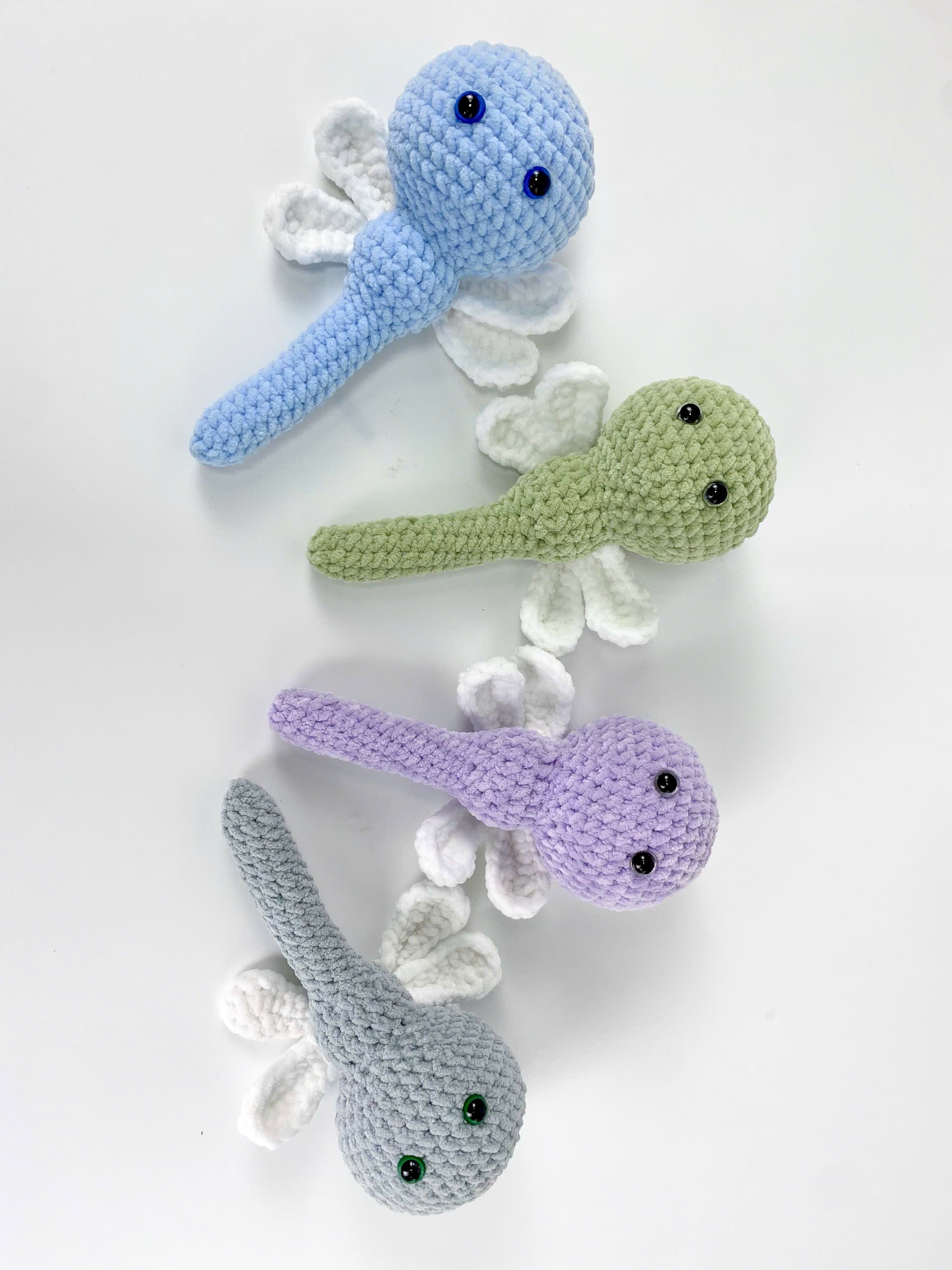 Dragonfly Crochet Pattern PDF: Amigurumi Insect Toy Tutorial (Digital Download)