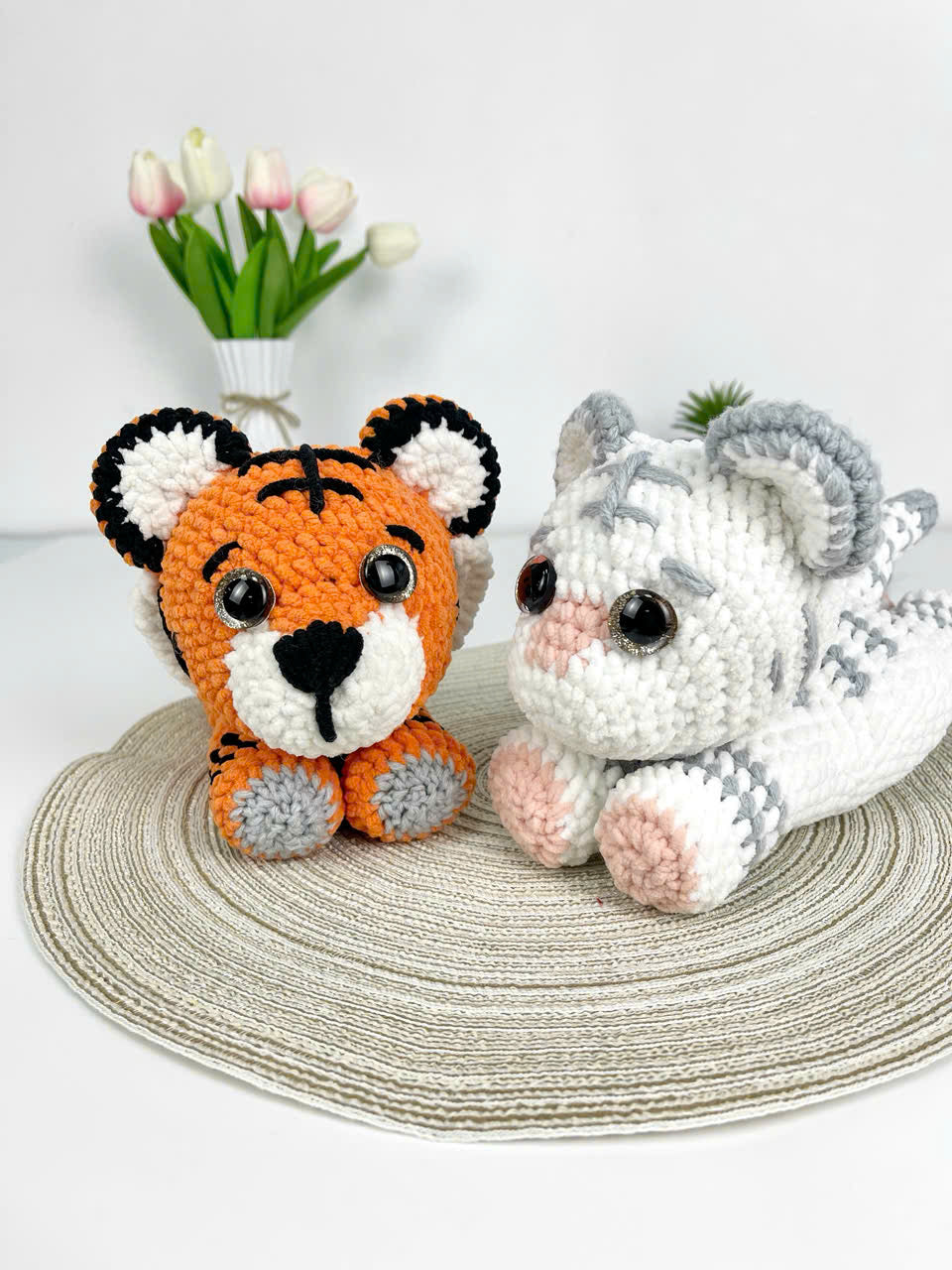 Tiger Amigurumi Crochet Pattern: Easy Plush Toy Tutorial (PDF Download)