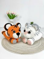 Tiger Amigurumi Crochet Pattern: Easy Plush Toy Tutorial (PDF Download)