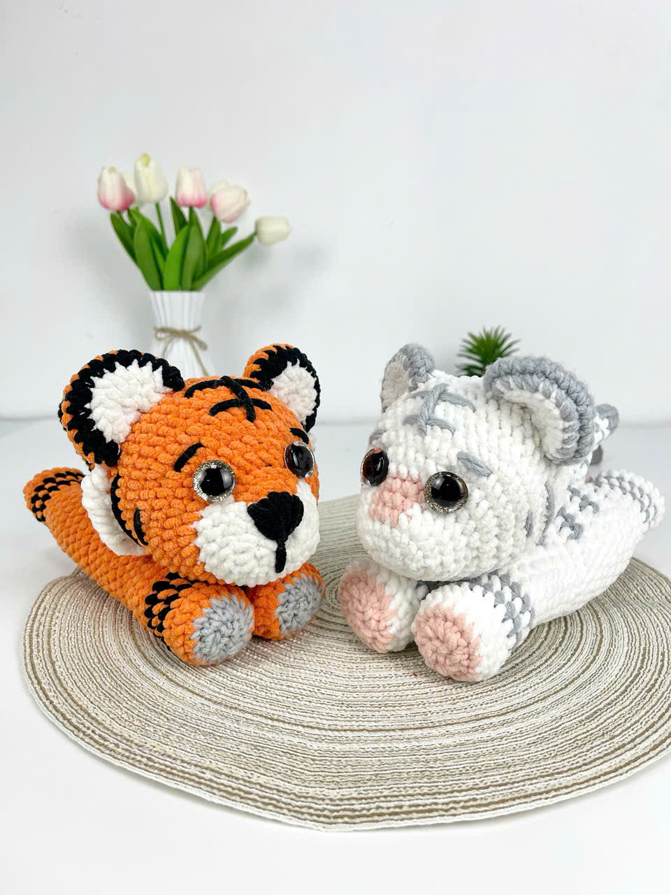 Tiger Amigurumi Crochet Pattern: Easy Plush Toy Tutorial (PDF Download)