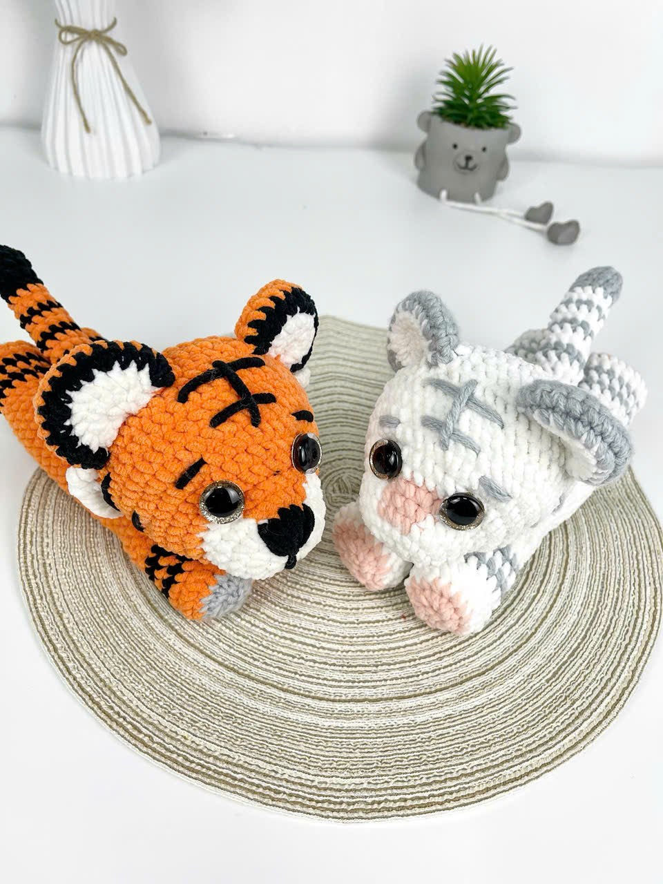 Tiger Amigurumi Crochet Pattern: Easy Plush Toy Tutorial (PDF Download)