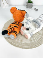 Tiger Amigurumi Crochet Pattern: Easy Plush Toy Tutorial (PDF Download)