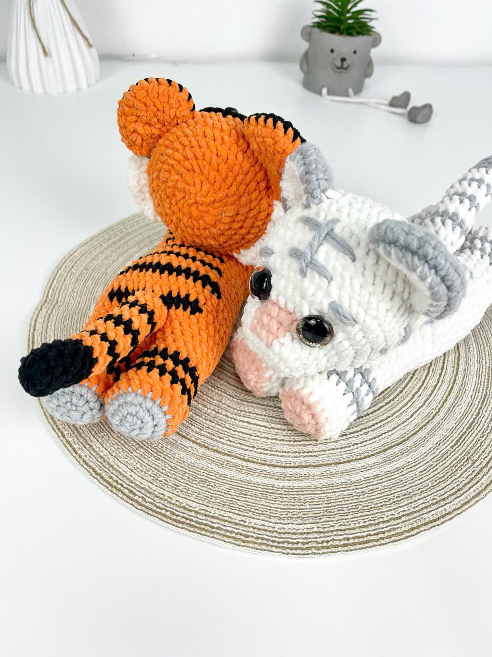 Tiger Amigurumi Crochet Pattern: Easy Plush Toy Tutorial (PDF Download)