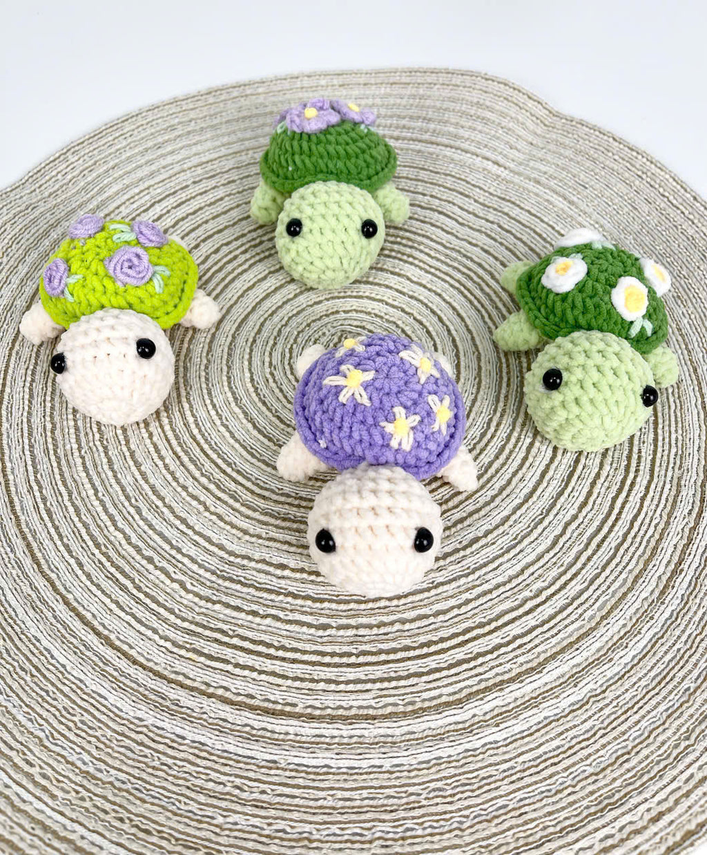 Turtle Crochet Pattern PDF: Amigurumi Plush Toy Tutorial