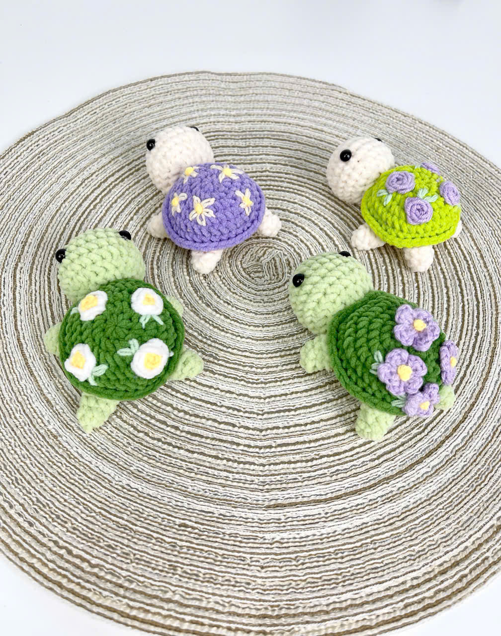 Turtle Crochet Pattern PDF: Amigurumi Plush Toy Tutorial