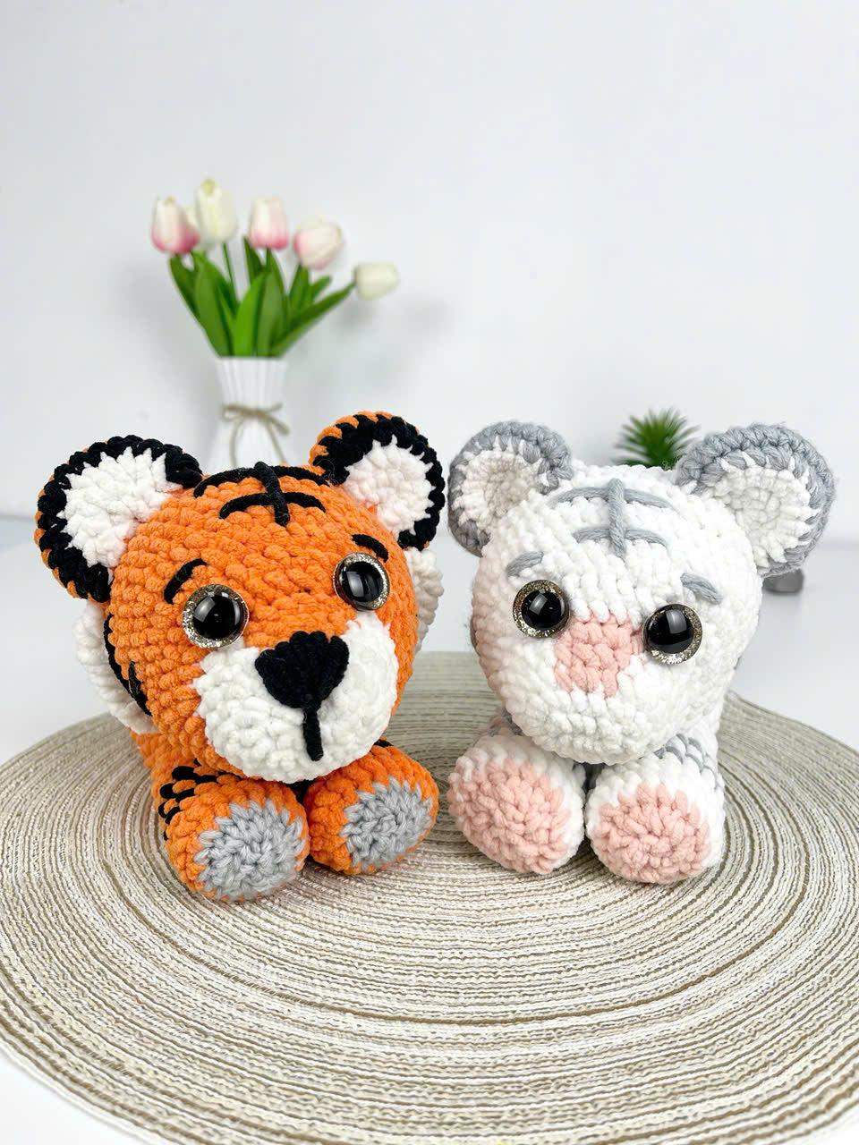 Tiger Amigurumi Crochet Pattern: Easy Plush Toy Tutorial (PDF Download)