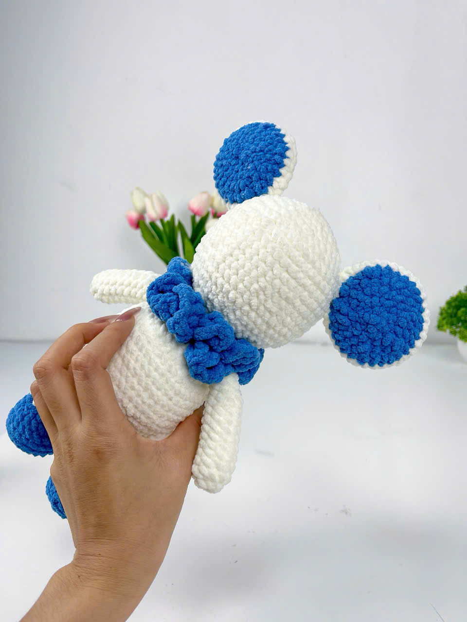 Mouse Plushie Crochet Pattern PDF, LOW SEW Amigurumi Mouse Stuffed Animal DIY