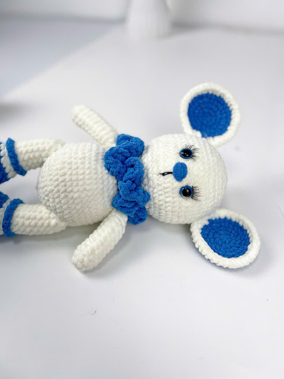 Mouse Plushie Crochet Pattern PDF, LOW SEW Amigurumi Mouse Stuffed Animal DIY