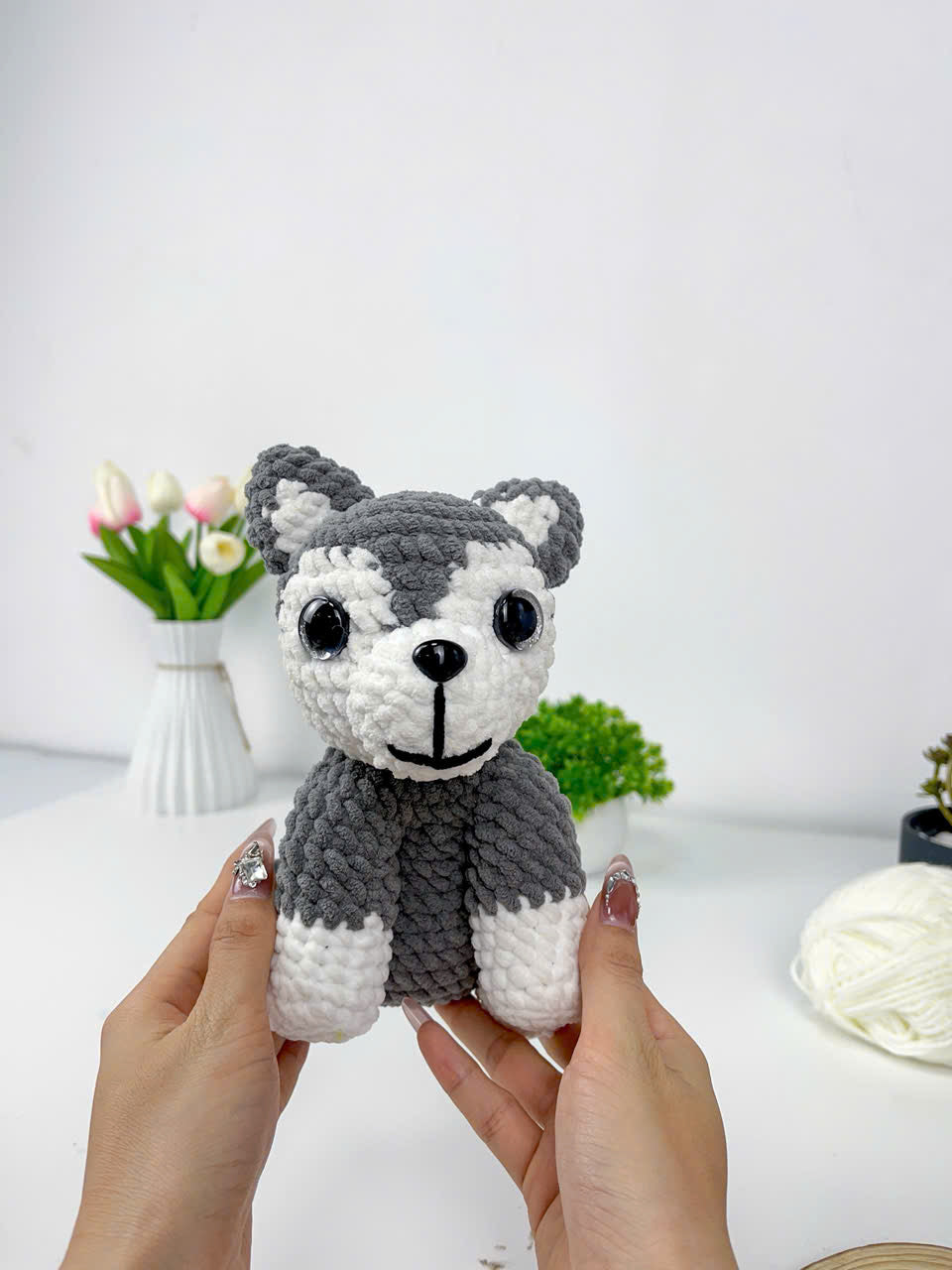 Amigurumi Dog Pattern PDF Bundle, Beagle Puppy, Husky Dog, Bulldog Dog, Beginner Crochet