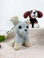 Amigurumi Dog Pattern PDF Bundle, Beagle Puppy, Husky Dog, Bulldog Dog, Beginner Crochet