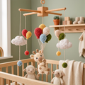 Handmade Crochet Animal Baby Mobiles | Nursery Crib Decor